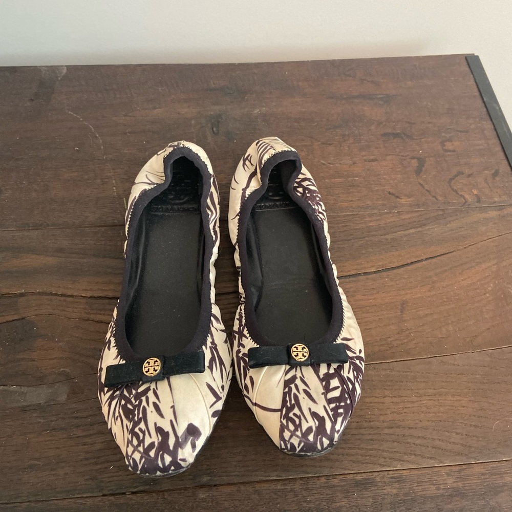 Tory Burch satin flats